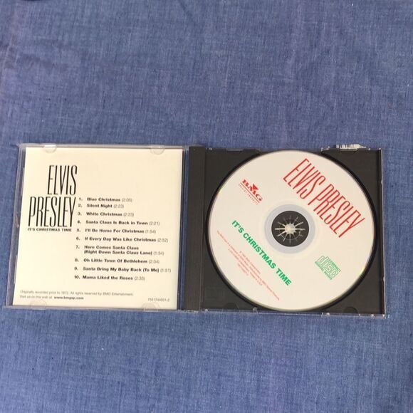 Elvis Presley Its Christmas Time CD Album Holiday Music - Picture 3 of 4